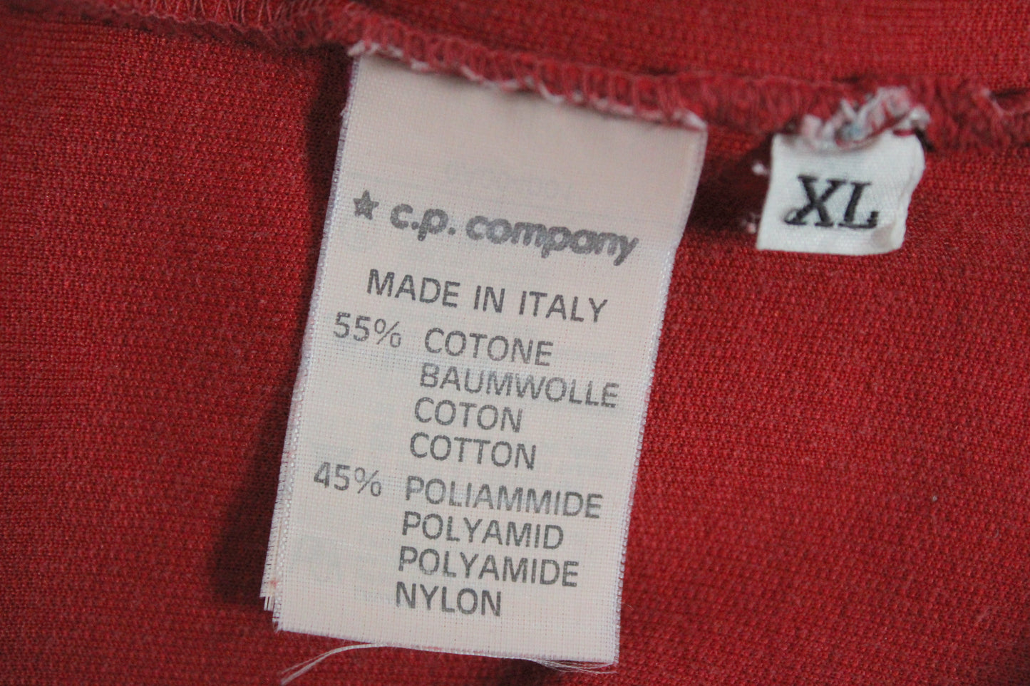 VINTAGE STONE ISLAND AW 1987 FLEECE SWEATSHIRT XL