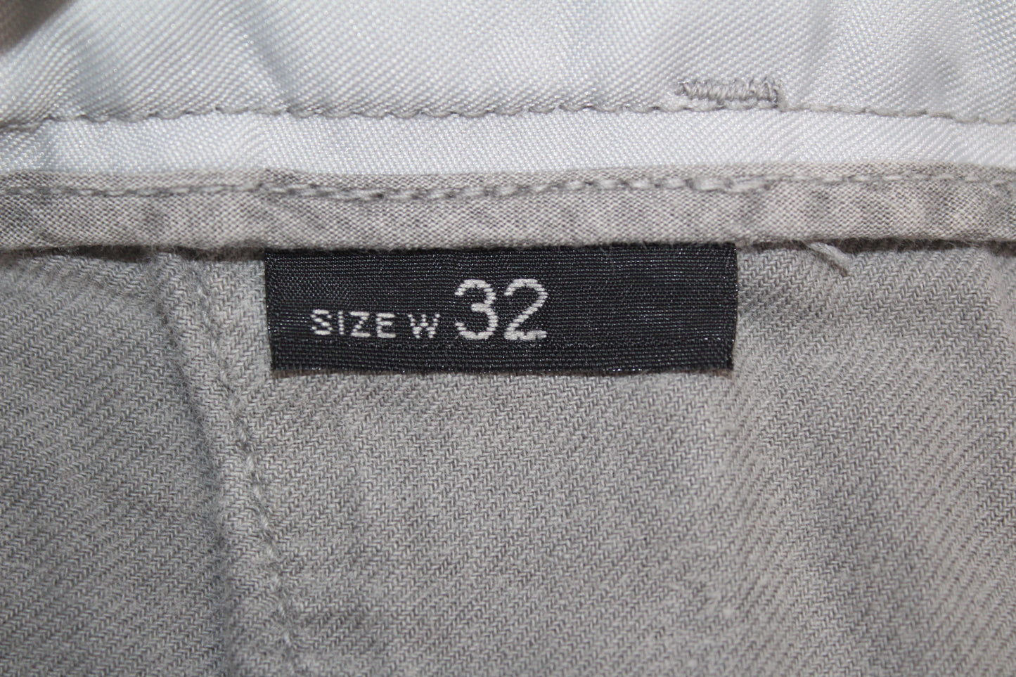 STONE ISLAND STRAIGHT LEG TROUSERS W 32" x L 32"