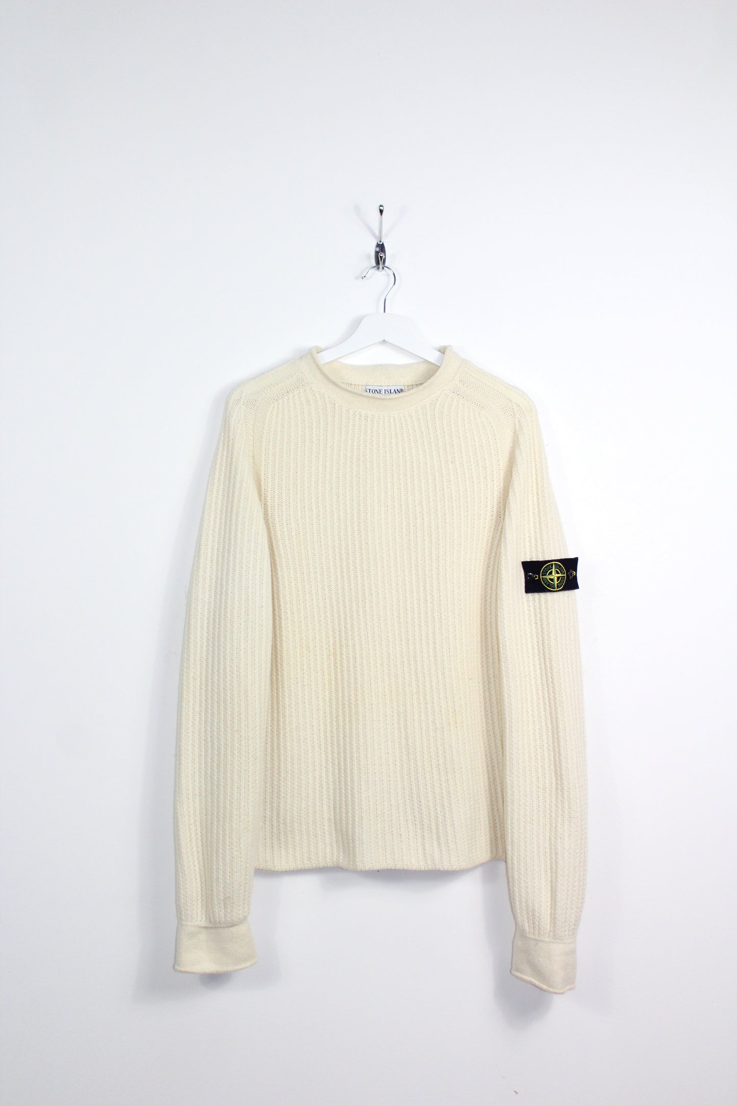 STONE ISLAND AW 2006 MOCK NECK WOOL KNIT JUMPER LARGE