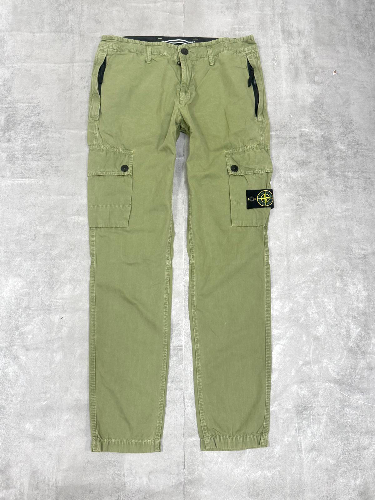 STONE ISLAND TYPE SL SLIM FIT CARGO TROUSERS W 32" x L 32"