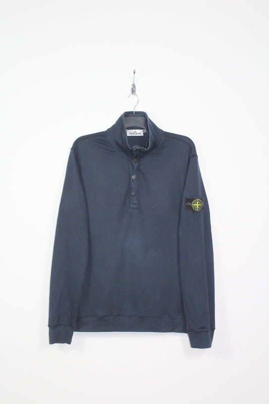 STONE ISLAND SS 2013 1/4 ZIP-BUTTON UP SWEATSHIRT XL