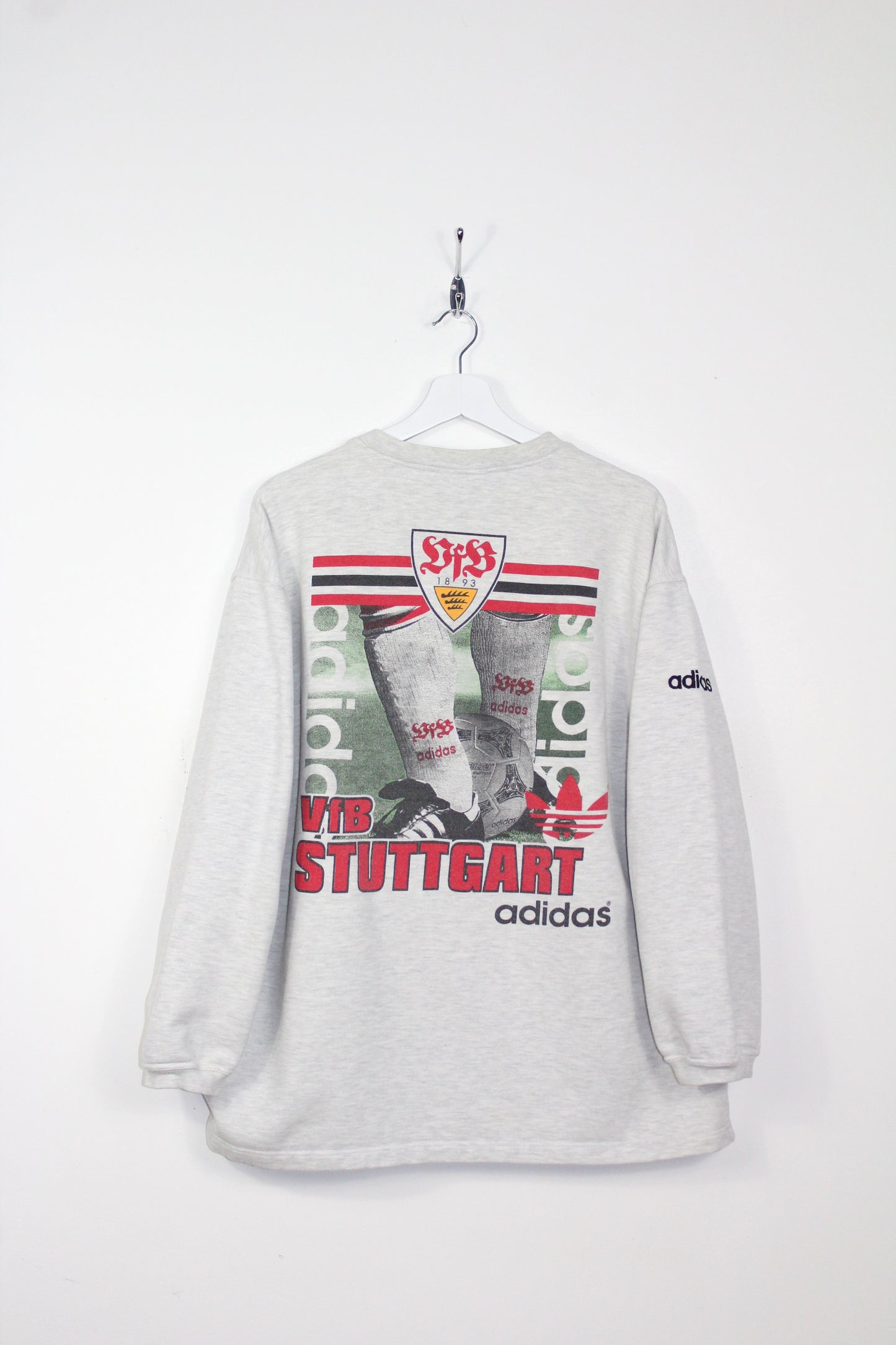 ADIDAS 90'S VINTAGE 1996 STUTTGART SWEATSHIRT XL