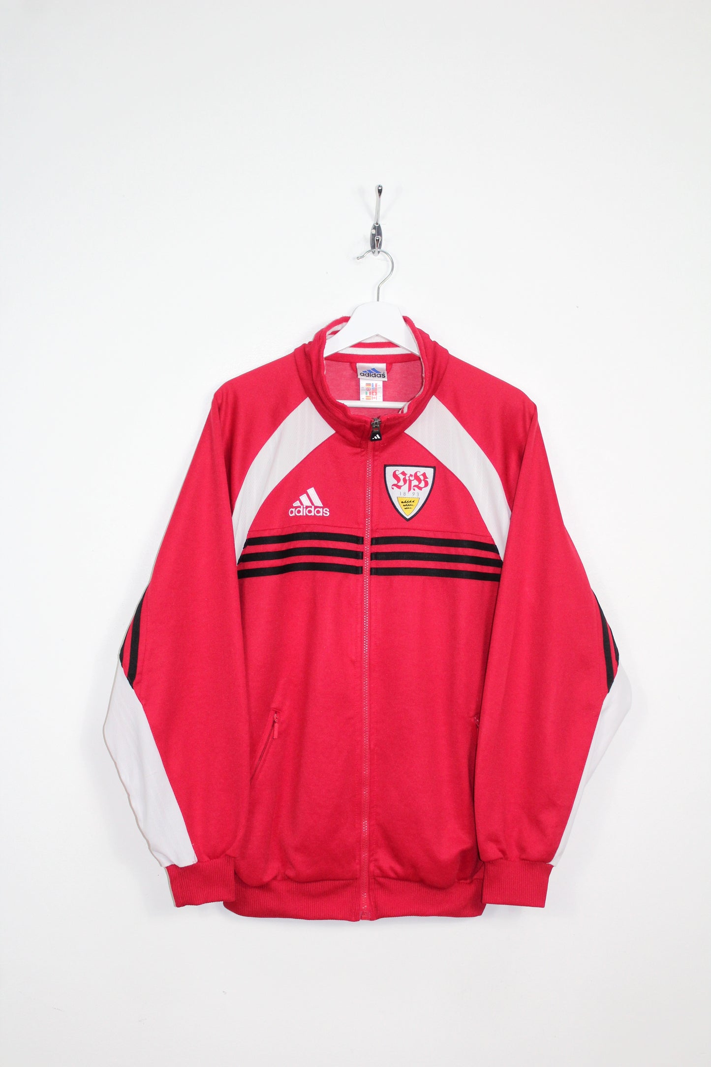 ADIDAS VINTAGE STUTTGART 1998-99 TRACKSUIT TOP JACKET D7 XL