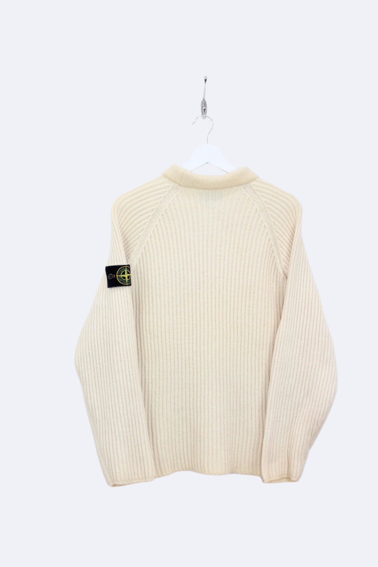 VINTAGE STONE ISLAND AW 2001 ROLL NECK WOOL SWEATSHIRT MEDIUM