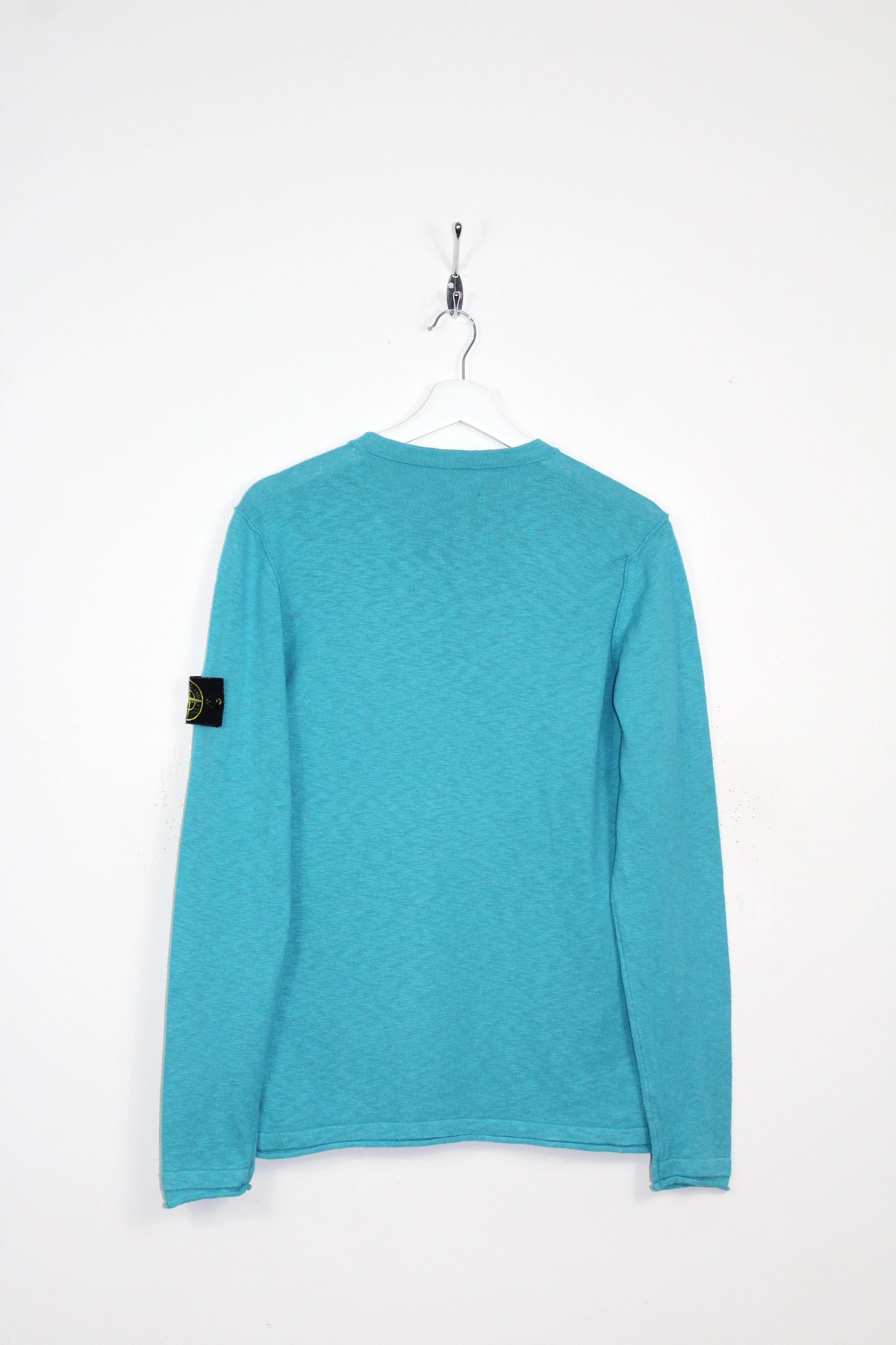 STONE ISLAND SS 2020 CREW NECK COTTON KNIT SWEATSHIRT SMALL