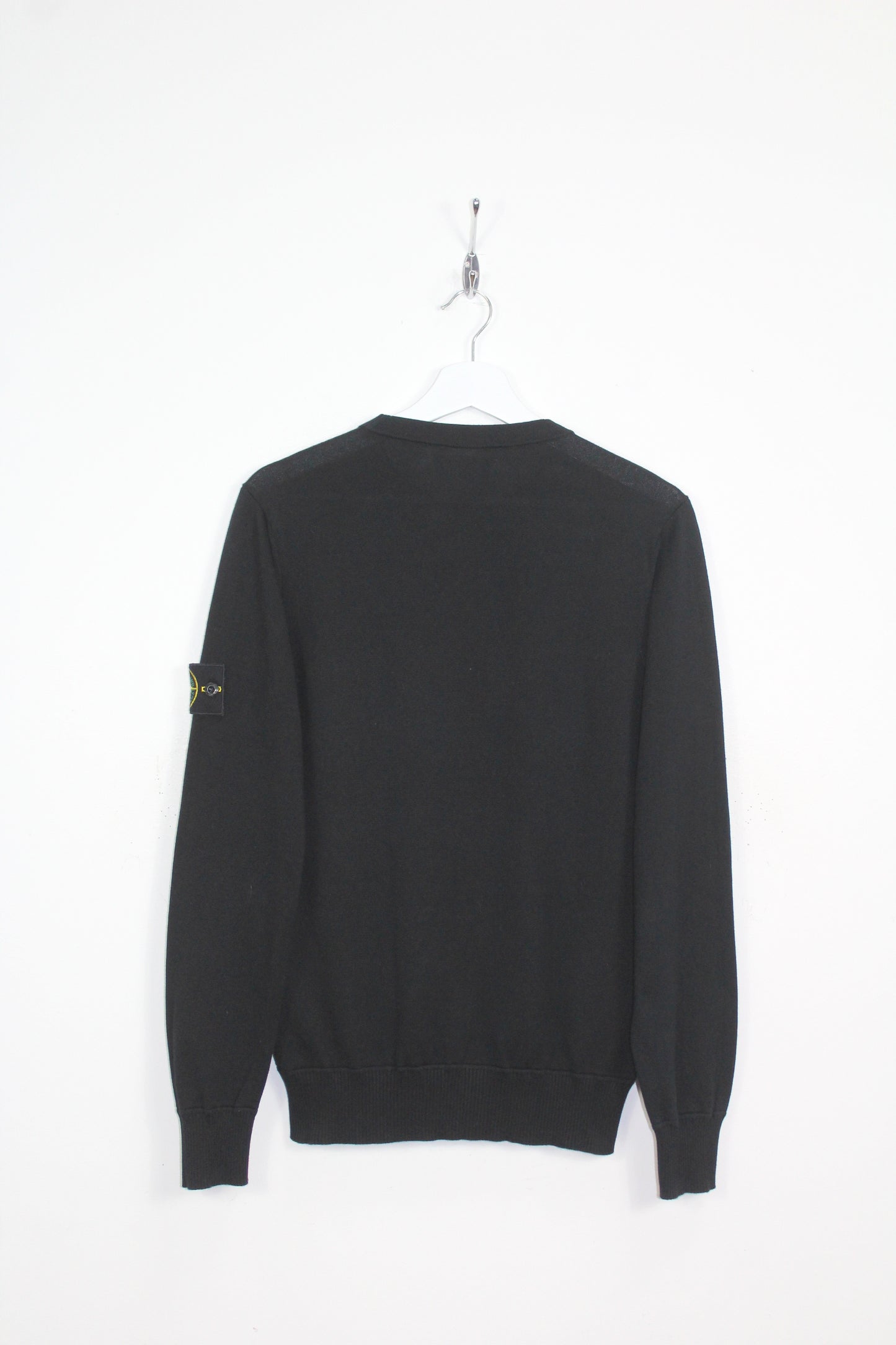 STONE ISLAND SS 2021 CREW NECK COTTON KNIT SWEATSHIRT SMALL