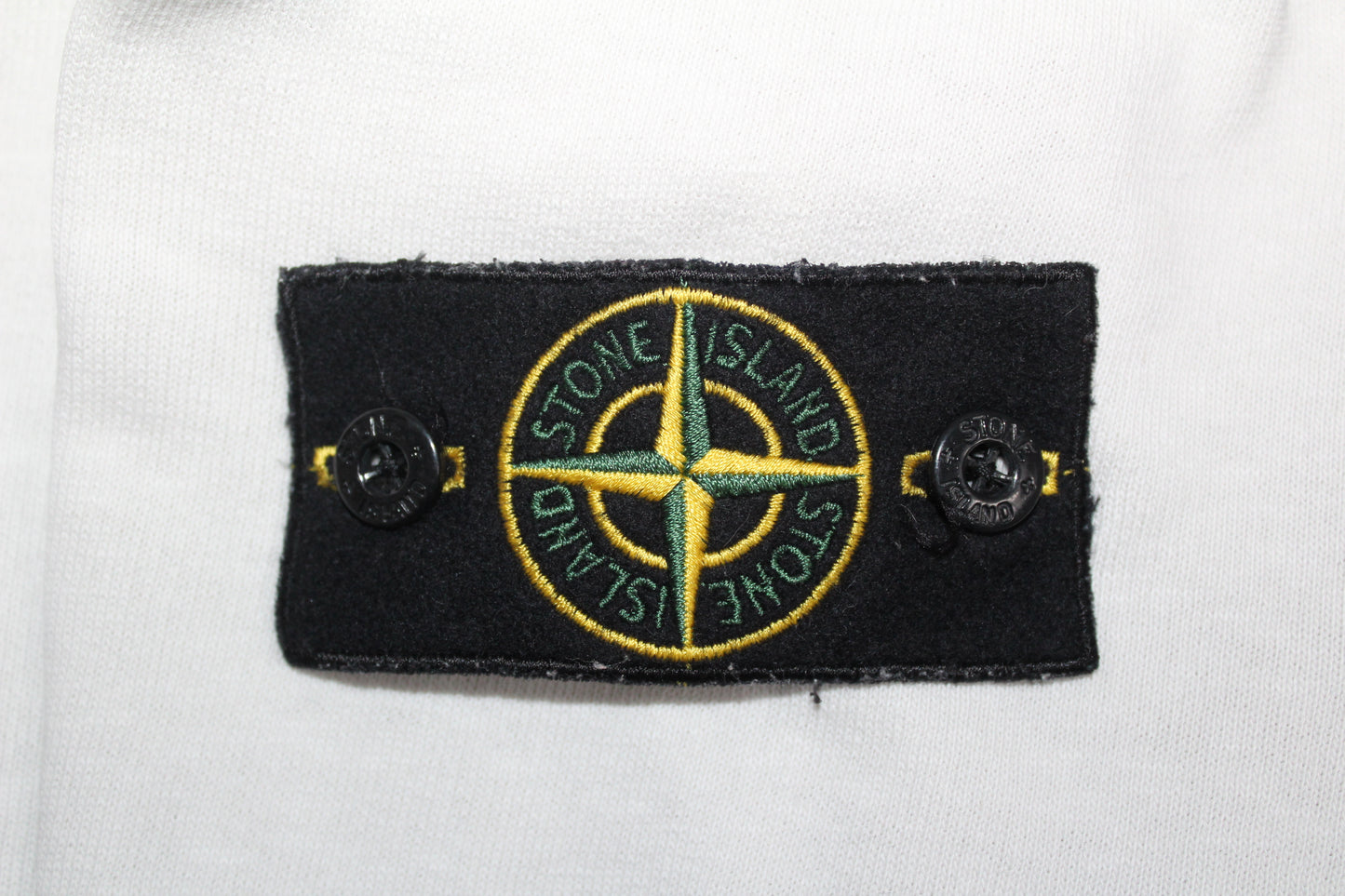 STONE ISLAND SS 2014 1/4 ZIP-BUTTONS SWEATSHIRT MEDIUM