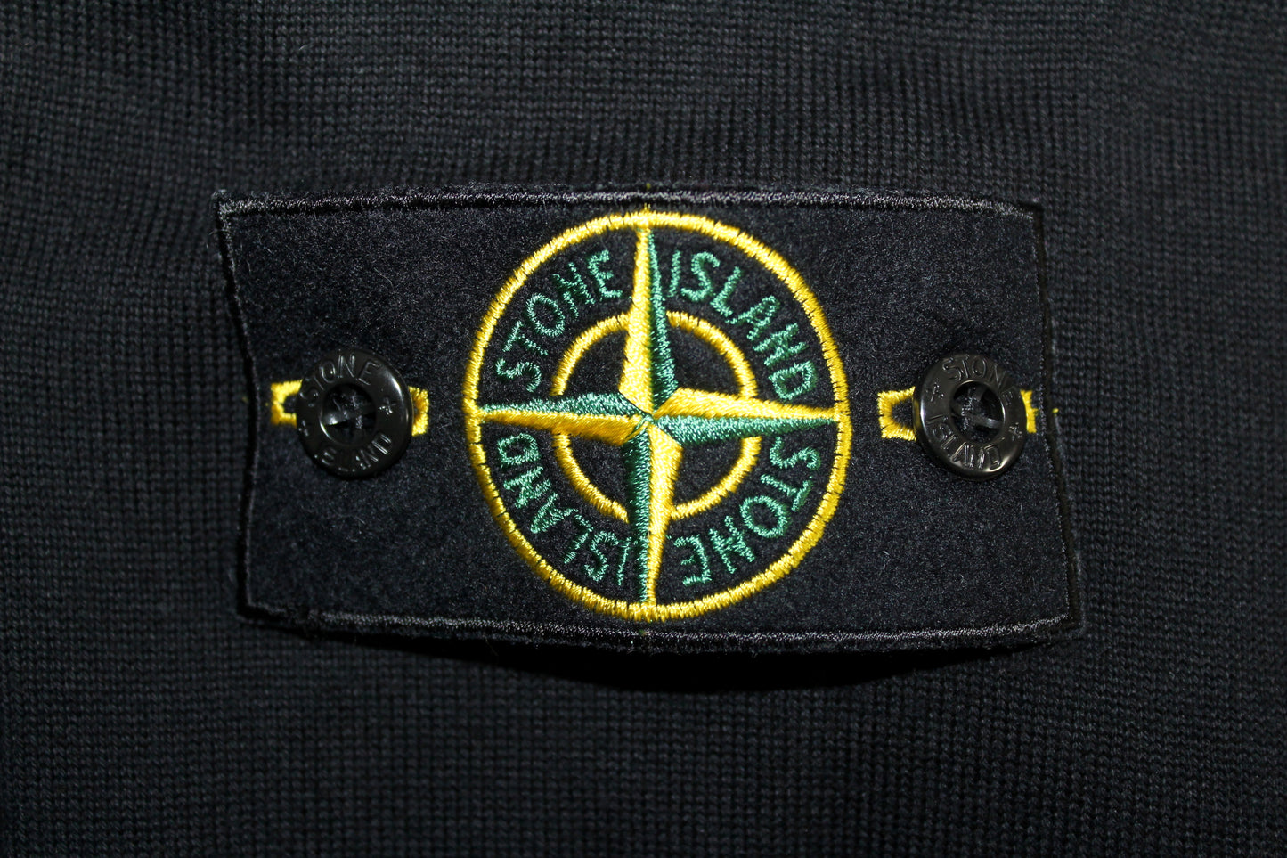 STONE ISLAND SS 2021 CREW NECK COTTON KNIT SWEATSHIRT SMALL