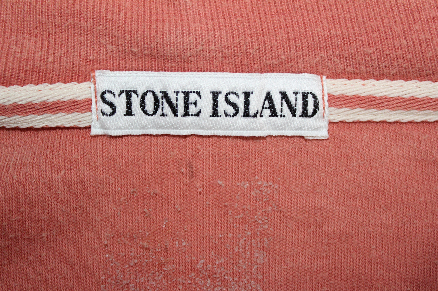 STONE ISLAND 80'S VINTAGE EMBROIDERED COMPASS LOGO SWEATSHIRT MEDIUM