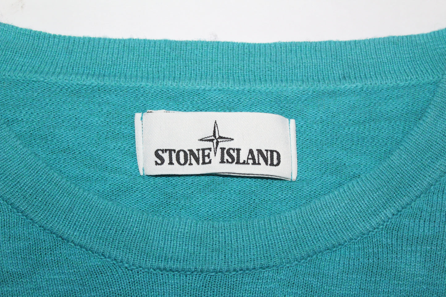 STONE ISLAND SS 2020 CREW NECK COTTON KNIT SWEATSHIRT SMALL