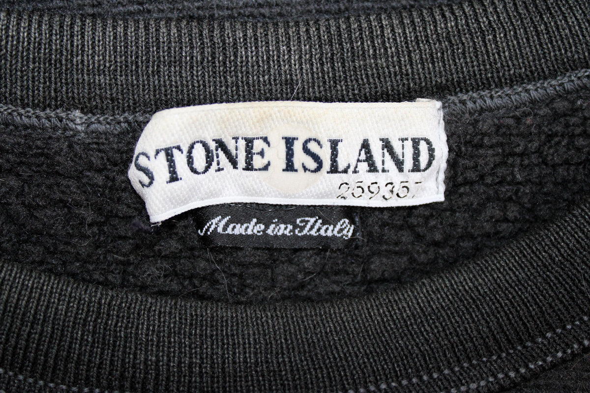 VINTAGE STONE ISLAND AW 2001 WOOL SWEATSHIRT LARGE