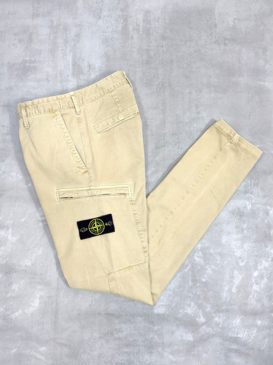 STONE ISLAND AW 2021 TYPE SK SKINNY FIT CARGO TROUSERS W 32" x L 34"