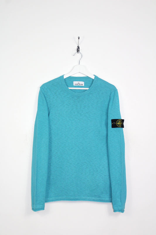 STONE ISLAND SS 2020 CREW NECK COTTON KNIT SWEATSHIRT SMALL