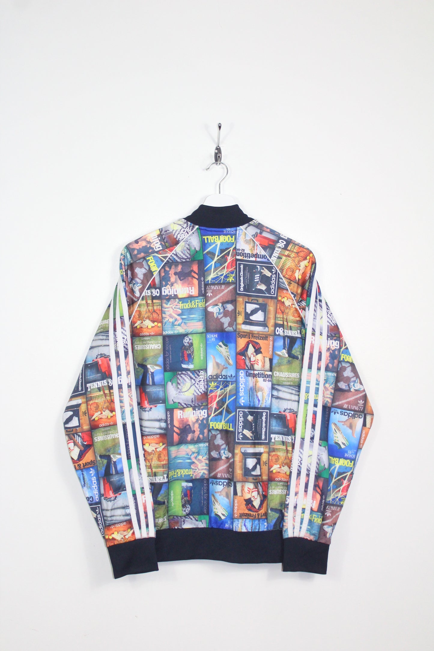 ADIDAS ORIGINALS BACK TO SCHOOL AOP SUPERSTAR TRACKSUIT TOP JACKET LARGE