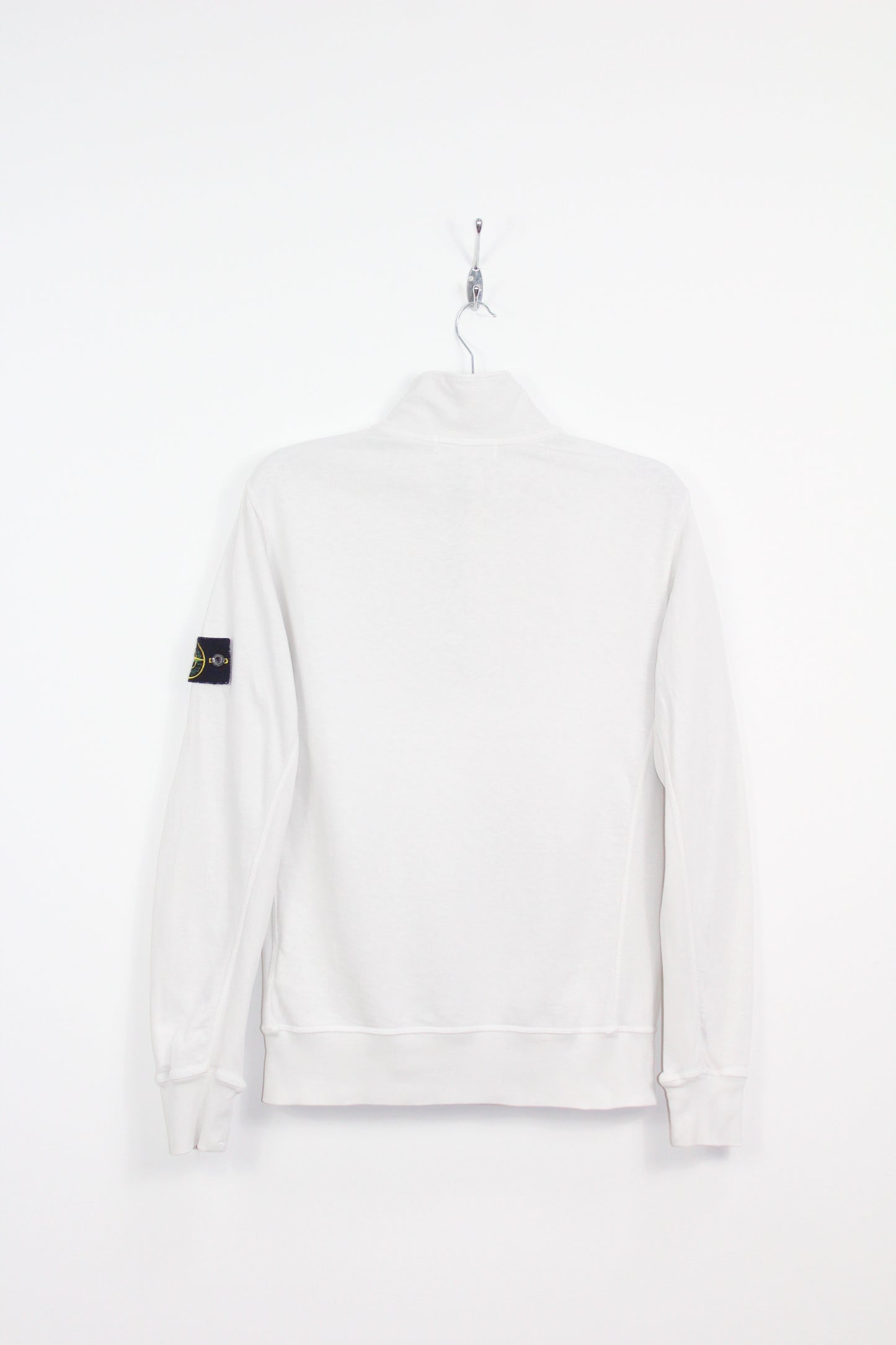 STONE ISLAND SS 2014  1/4 ZIP-BUTTON UP SWEATSHIRT MEDIUM