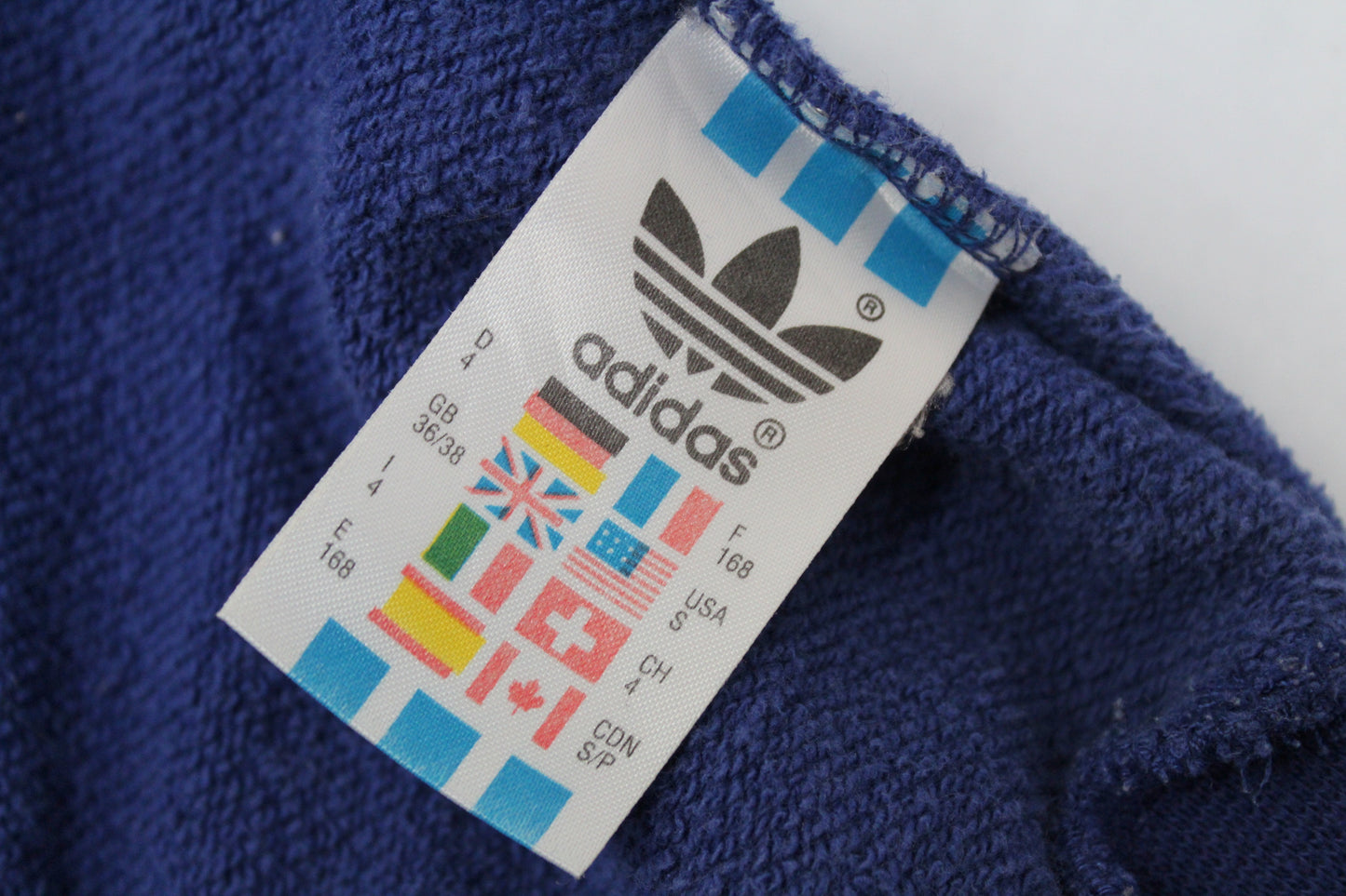 ADIDAS TEAM 90'S VINTAGE HOODIE SWEATSHIRT D4 LARGE