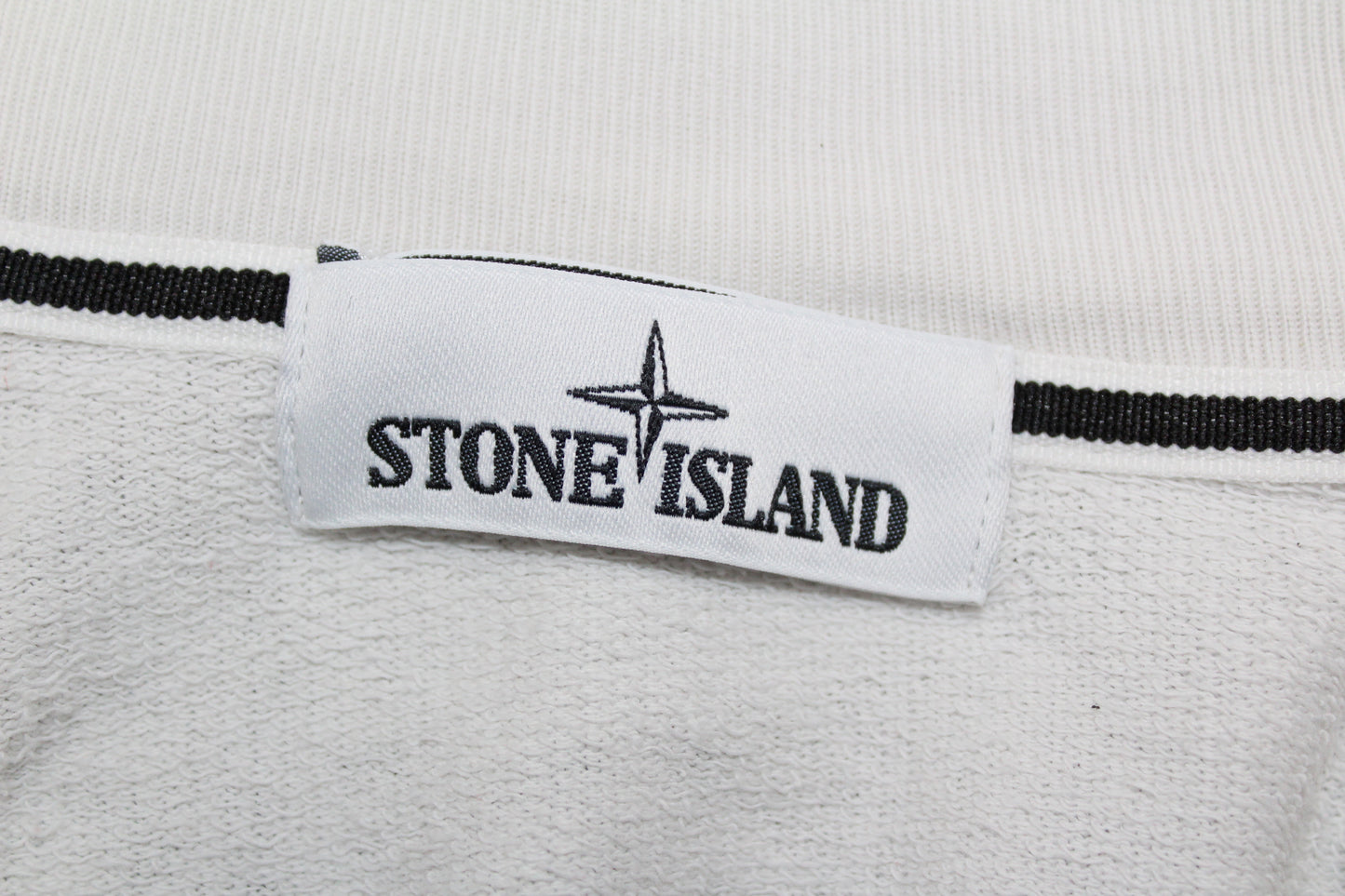 STONE ISLAND SS 2014  1/4 ZIP-BUTTON UP SWEATSHIRT MEDIUM