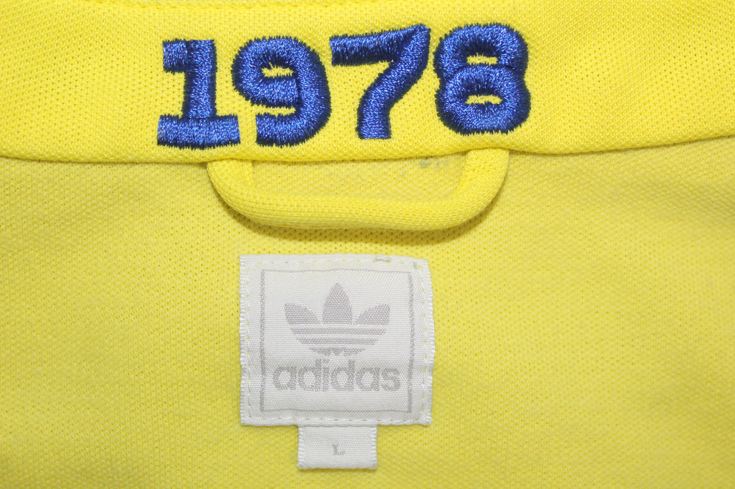 ADIDAS ORIGINALS SWEDEN WORLD CUP 1978 TRACKSUIT TOP JACKET LARGE