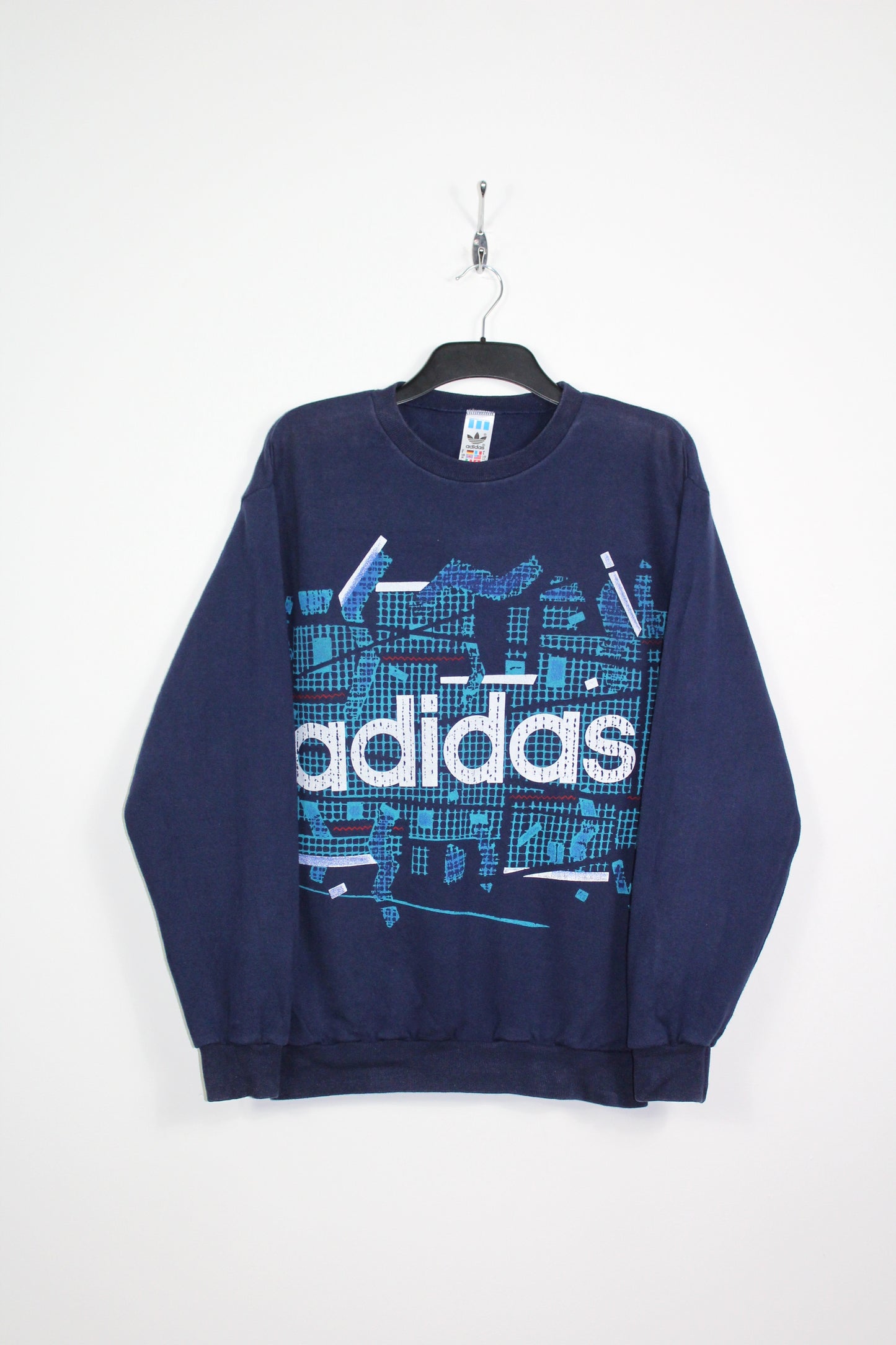 ADIDAS 80'S VINTAGE SWEATSHIRT D5 MEDIUM