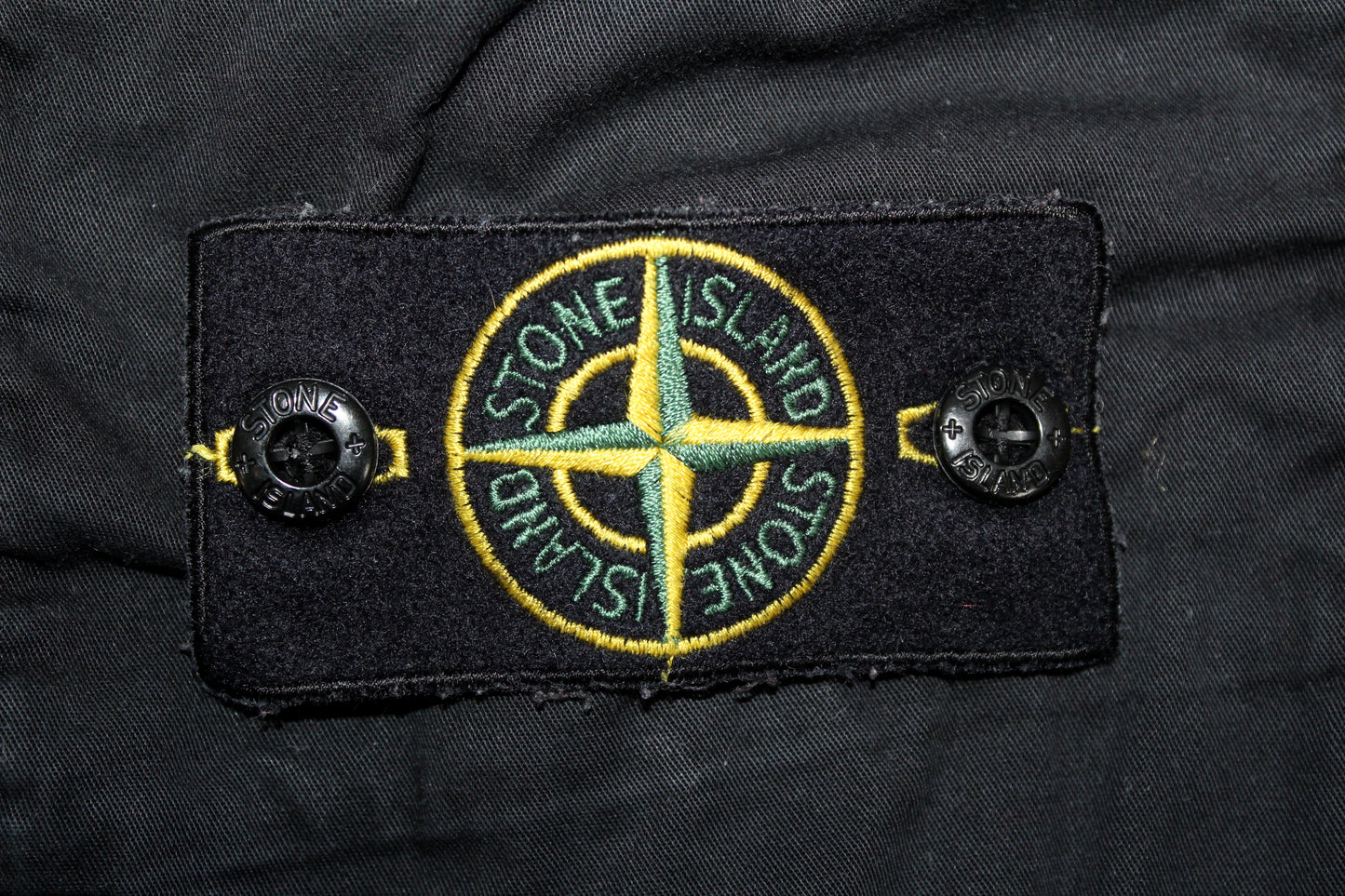 STONE ISLAND AW 2023 DOUBLE SLEEVE POCKET CREW NECK SWEATSHIRT LARGE