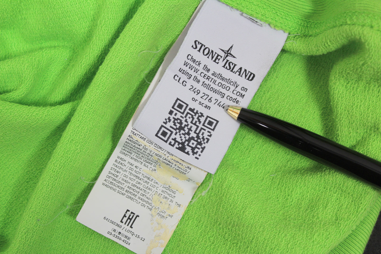 STONE ISLAND SS 2016 CREW NECK COTTON SWEATSHIRT XL