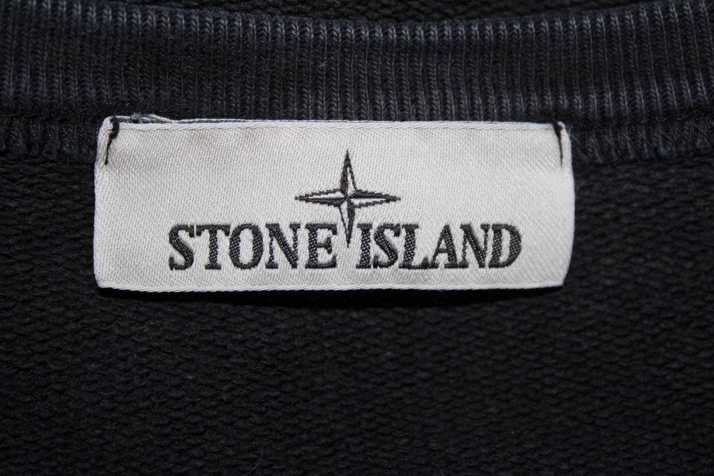 STONE ISLAND AW 2023 DOUBLE SLEEVE POCKET CREW NECK SWEATSHIRT LARGE