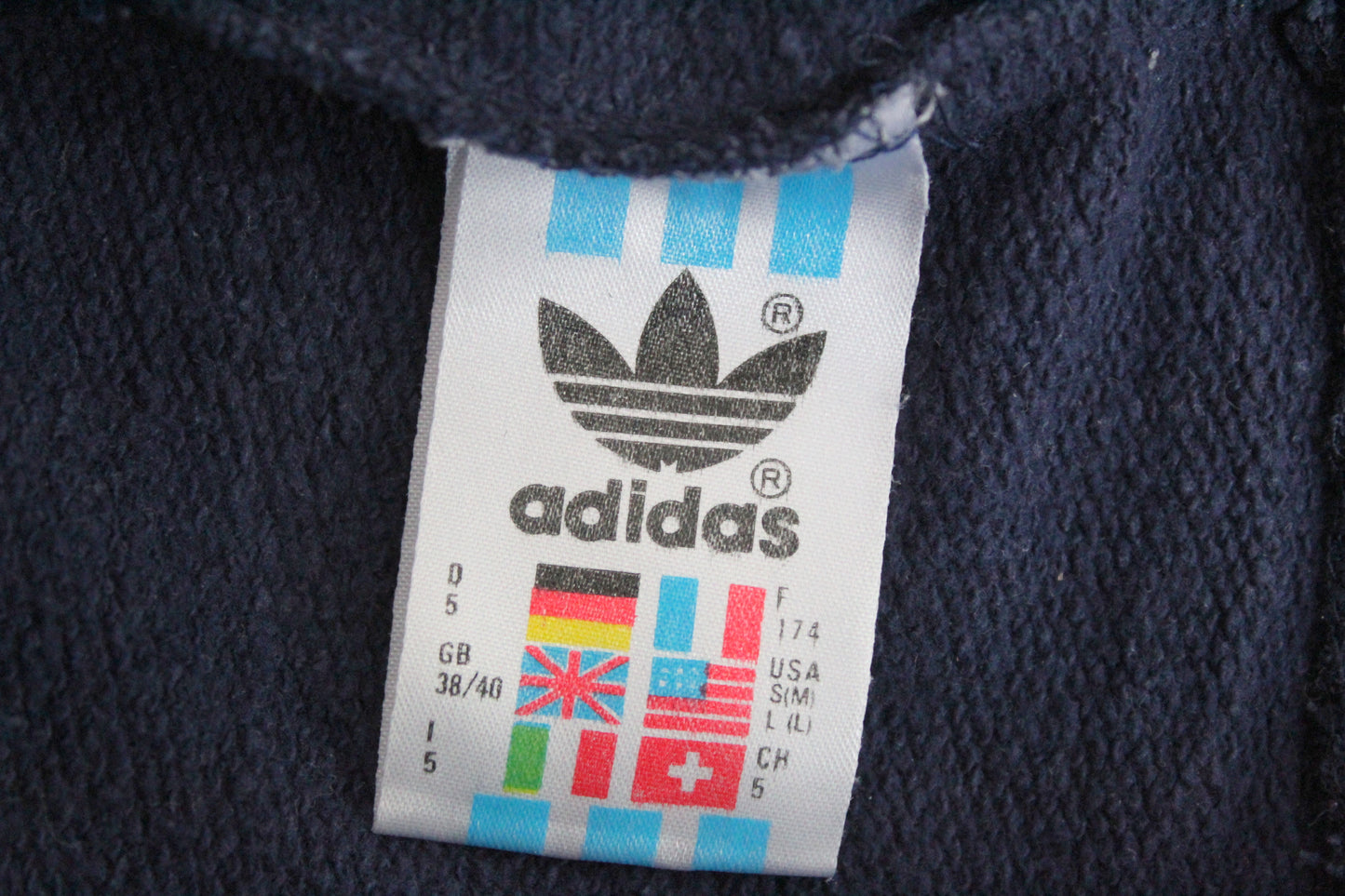 ADIDAS 90'S VINTAGE SWEATSHIRT D5 LARGE
