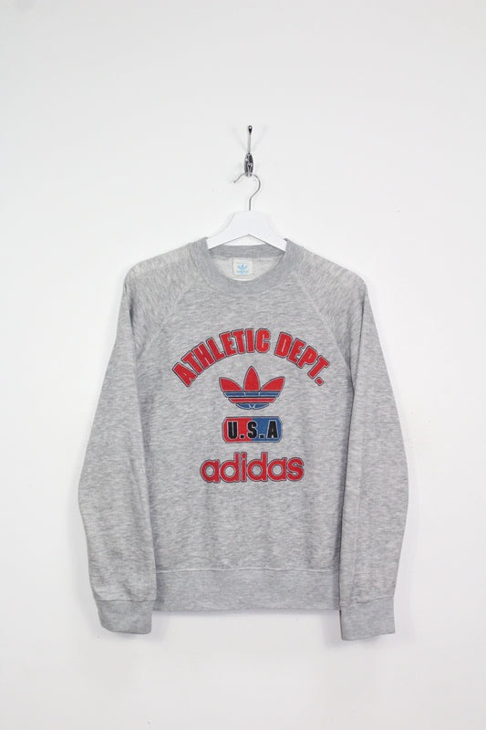 ADIDAS 80'S VINTAGE ATHLETIC DEPT. USA SWEATSHIRT MEDIUM