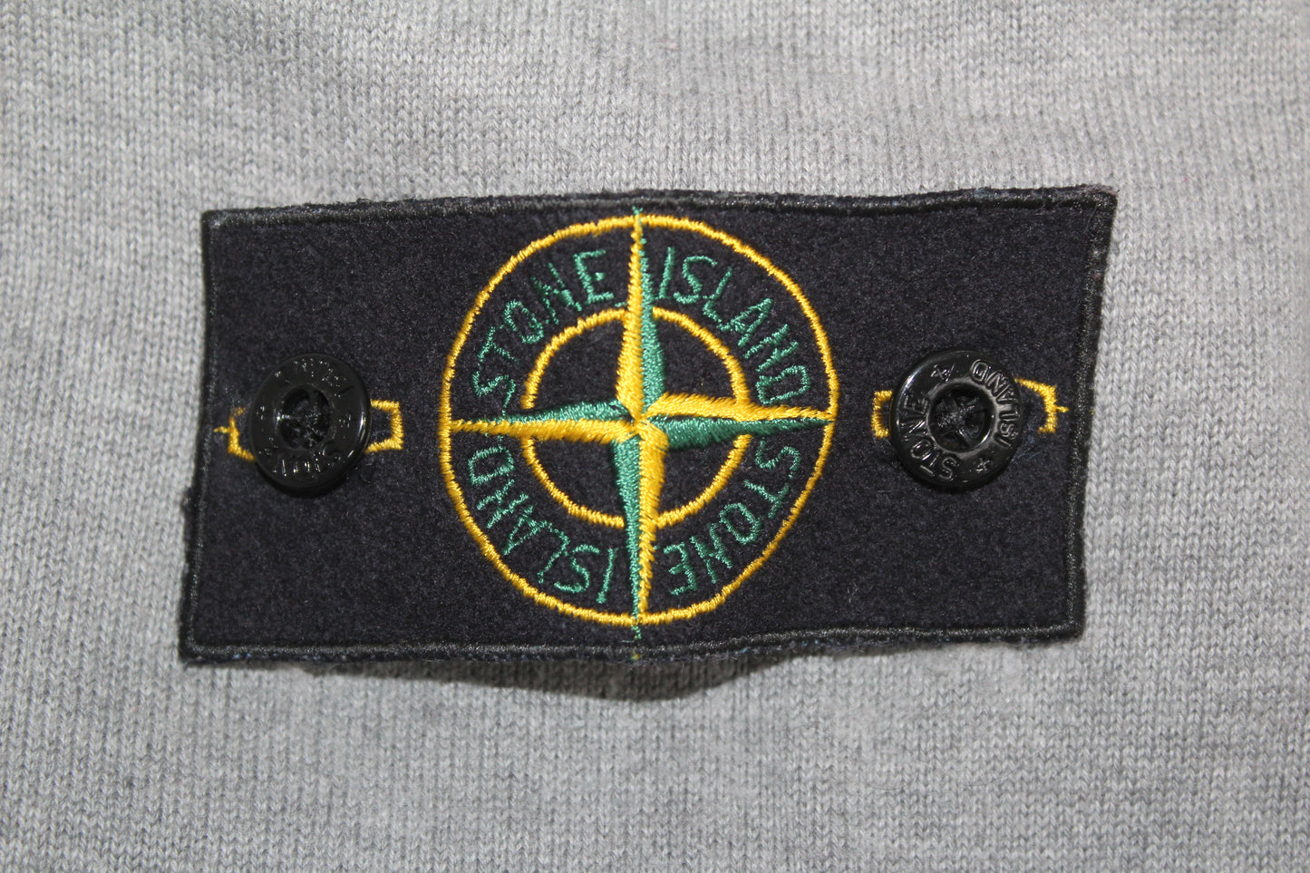 STONE ISLAND SS 2010 HALF BUTTONS KNIT SWEATSHIRT MEDIUM