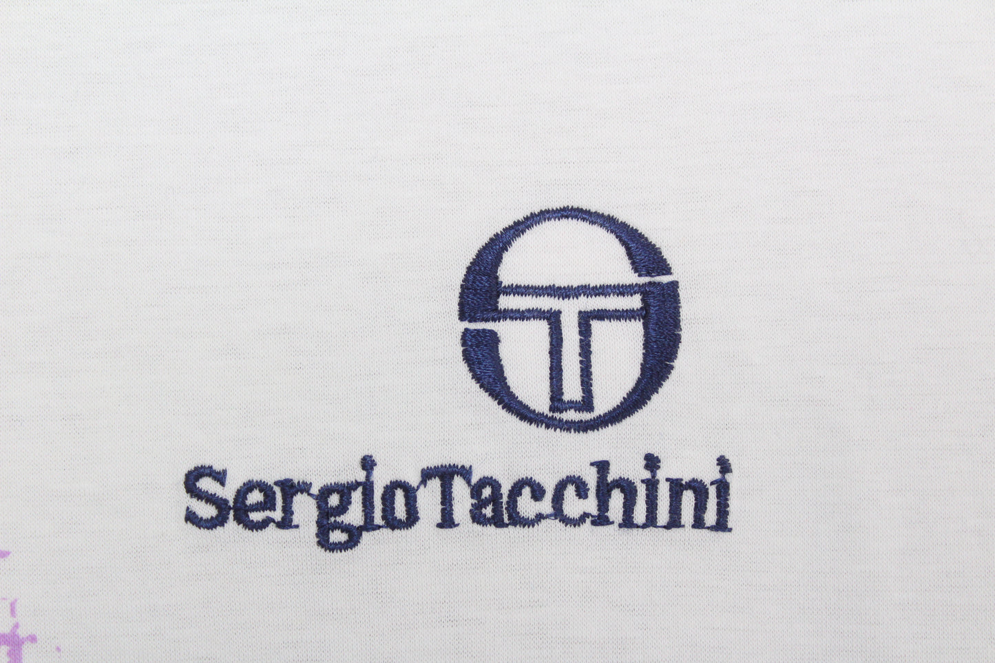 SERGIO TACCHINI 90'S VINTAGE SAMPRAS TENNIS POLO SHIRT LARGE