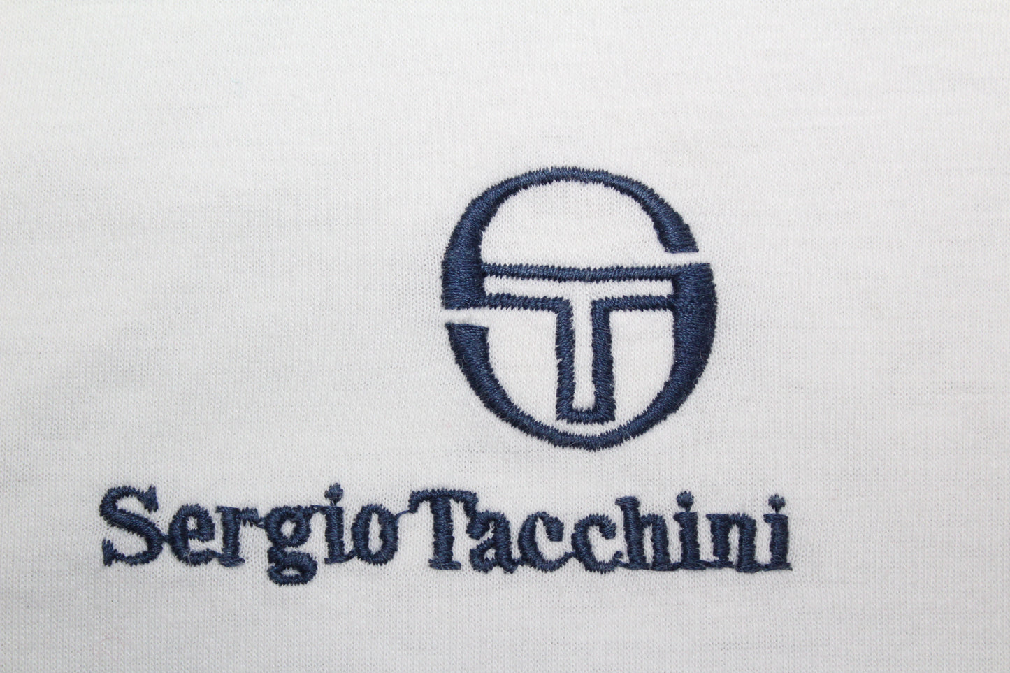 SERGIO TACCHINI 90'S VINTAGE TENNIS POLO SHIRT MEDIUM