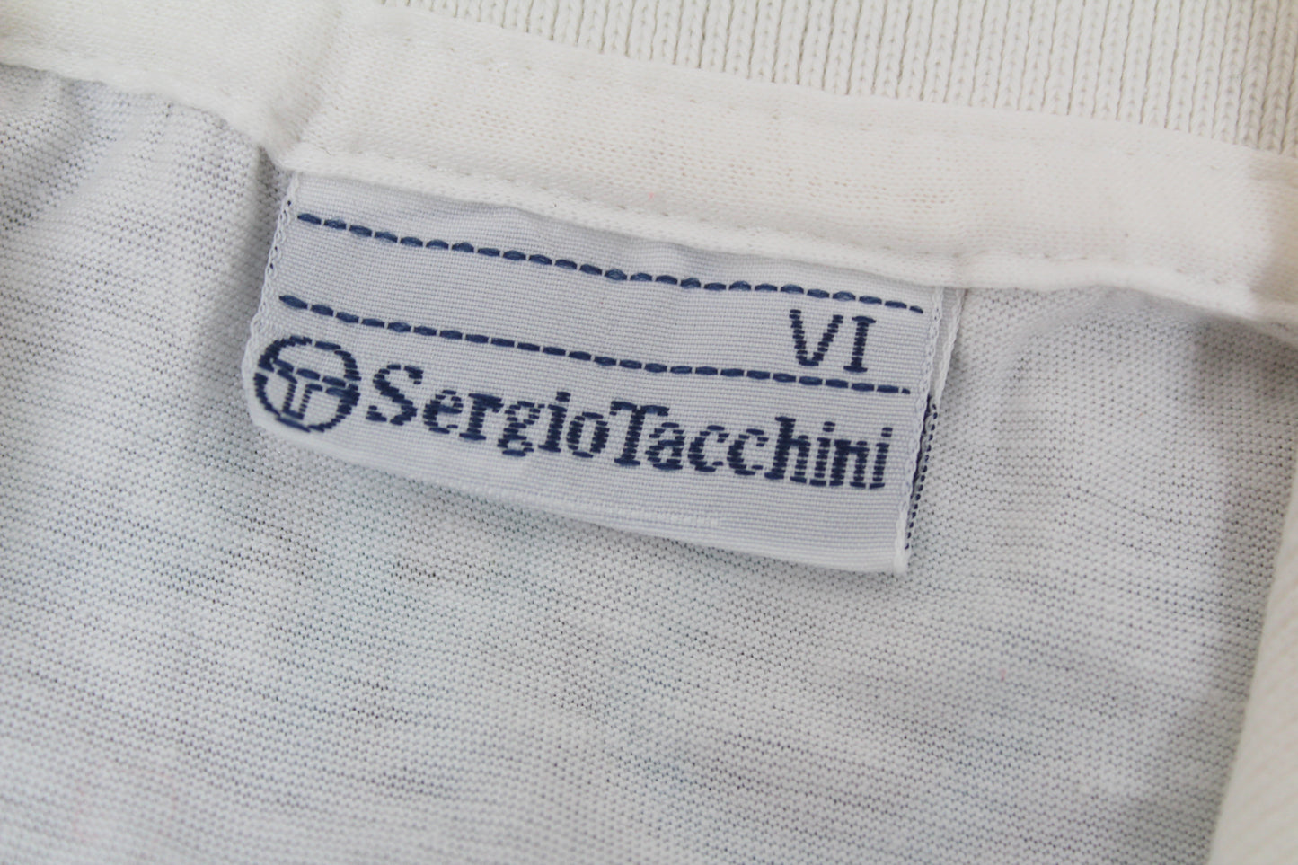 SERGIO TACCHINI 90'S VINTAGE SAMPRAS TENNIS POLO SHIRT LARGE