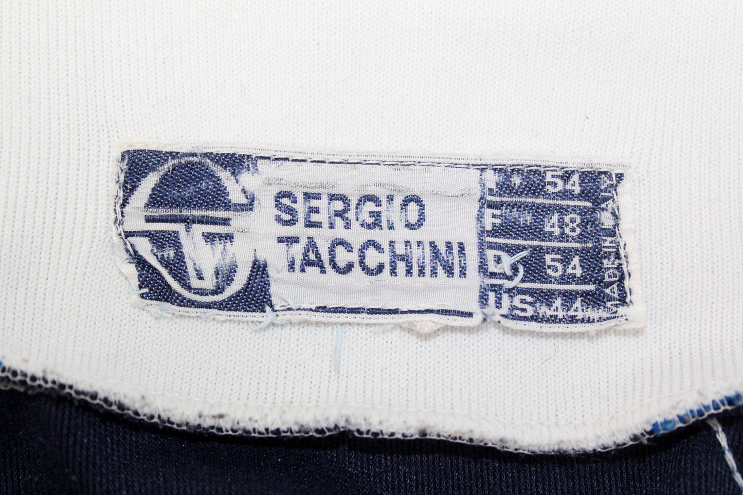 SERGIO TACCHINI OG 1980'S VINTAGE JOHN MCENROE GHIBLI TRACKSUIT TOP JACKET LARGE