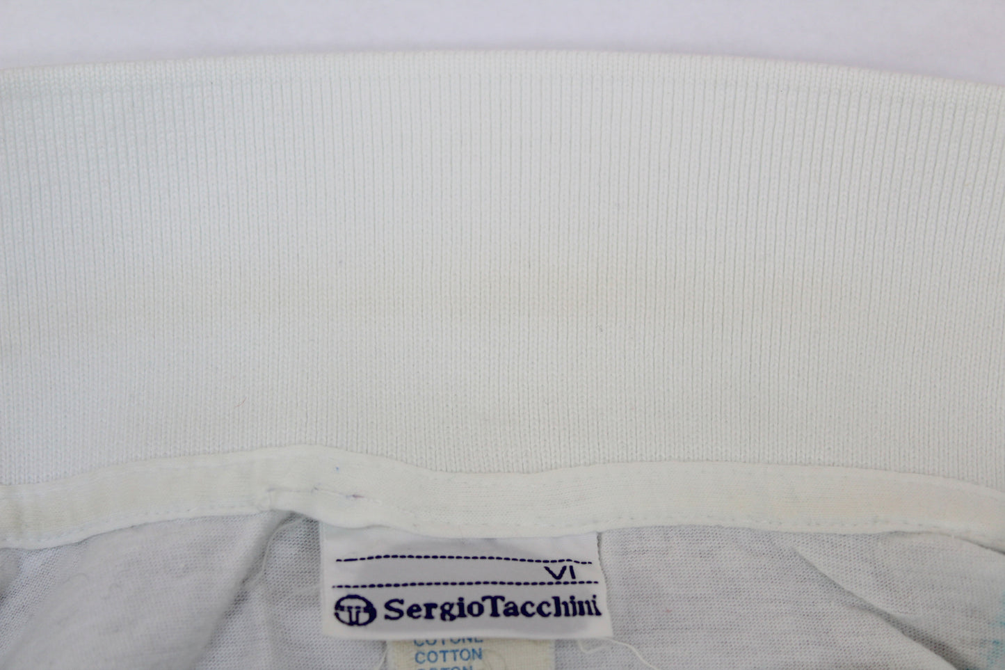 SERGIO TACCHINI 90'S VINTAGE TENNIS POLO SHIRT LARGE