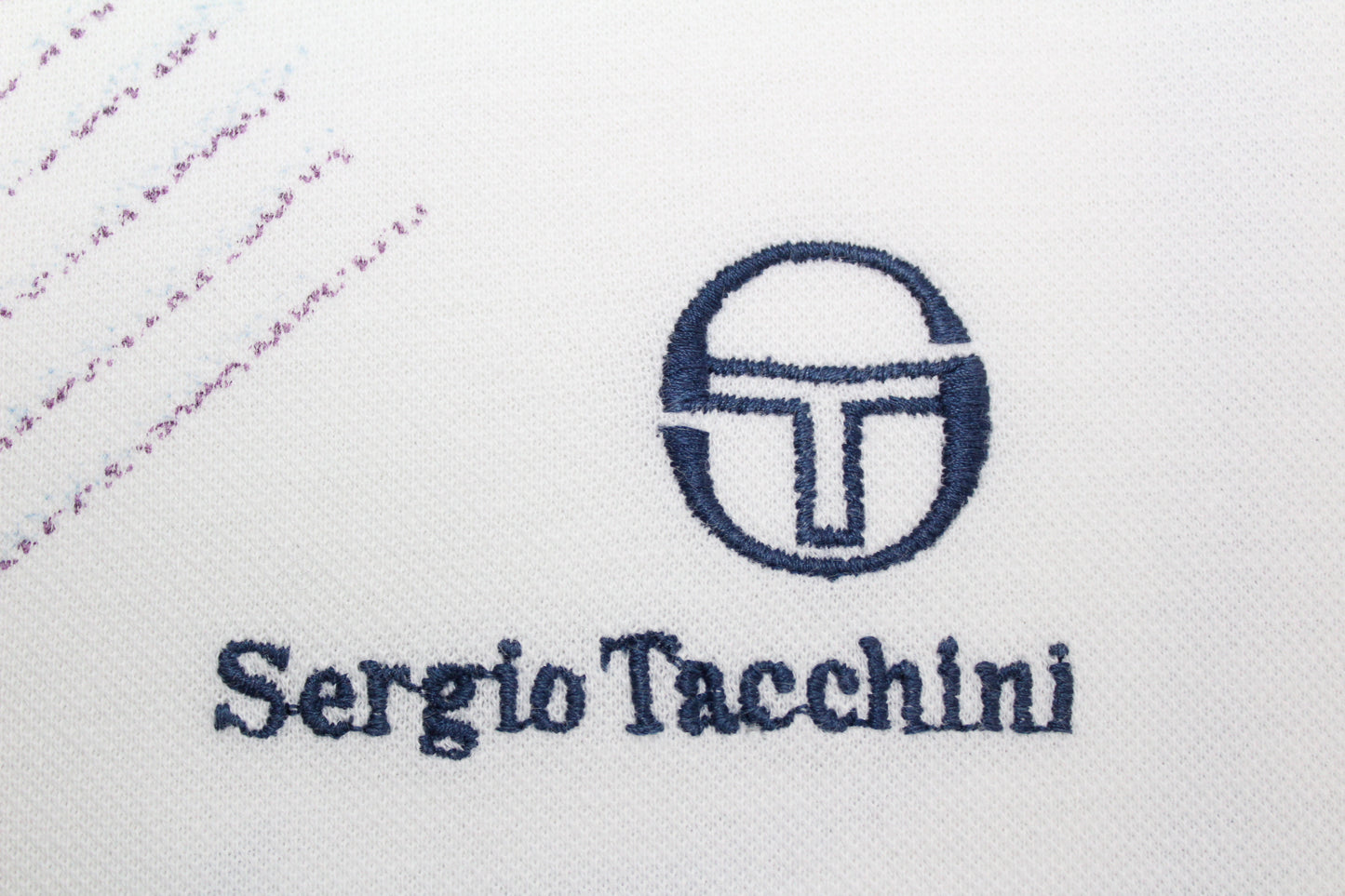 SERGIO TACCHINI 90'S VINTAGE BRUGUERA TENNIS POLO SHIRT XXL