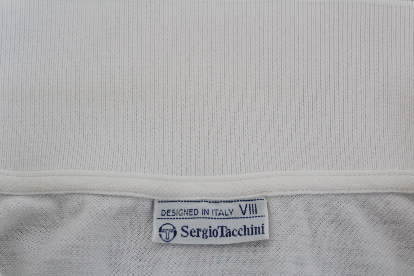 SERGIO TACCHINI 90'S VINTAGE BRUGUERA TENNIS POLO SHIRT XXL