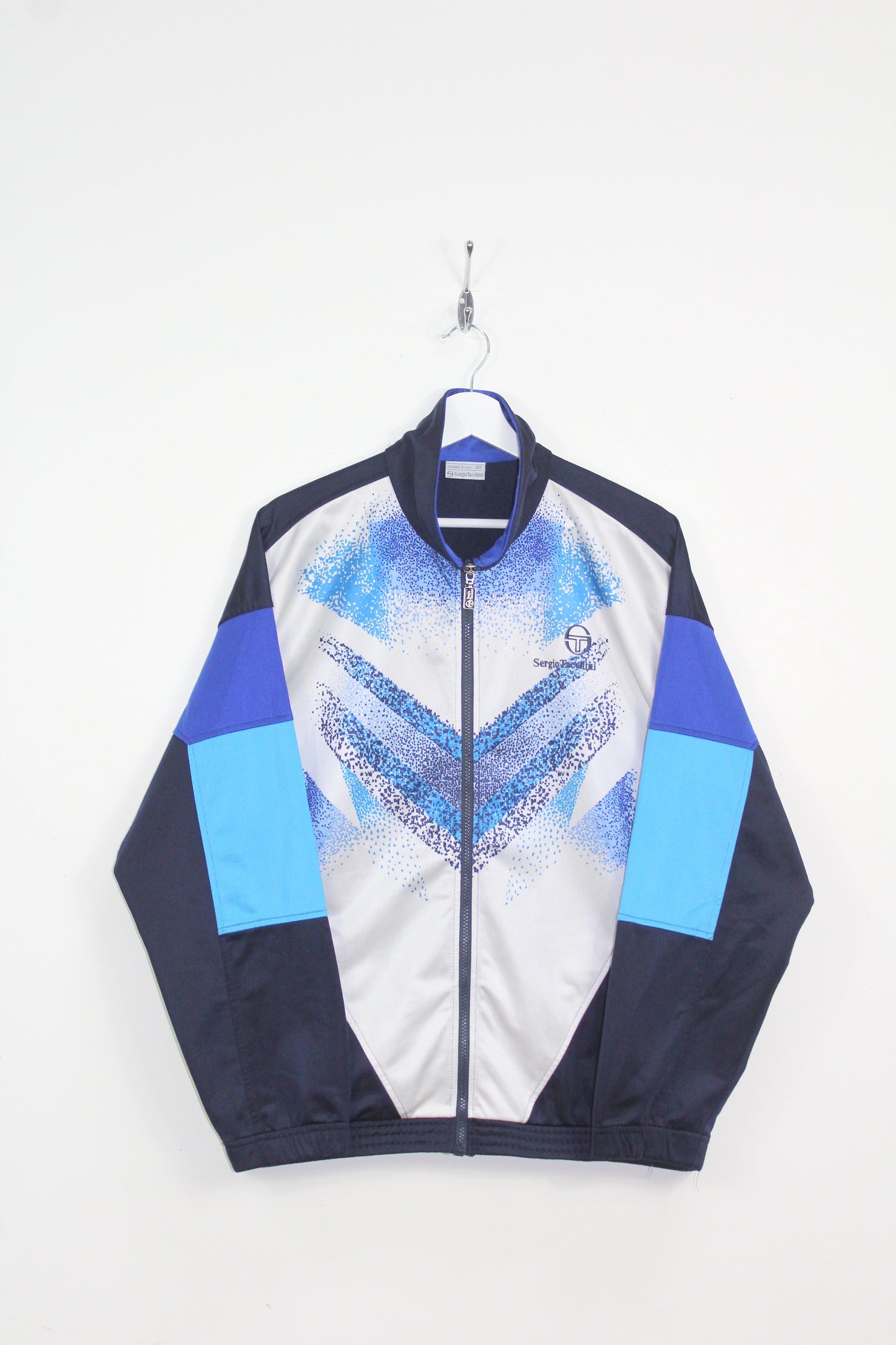 SERGIO TACCHINI 90'S VINTAGE BRUGUERA 1994 TENNIS TRACKSUIT TOP JACKET MEDIUM