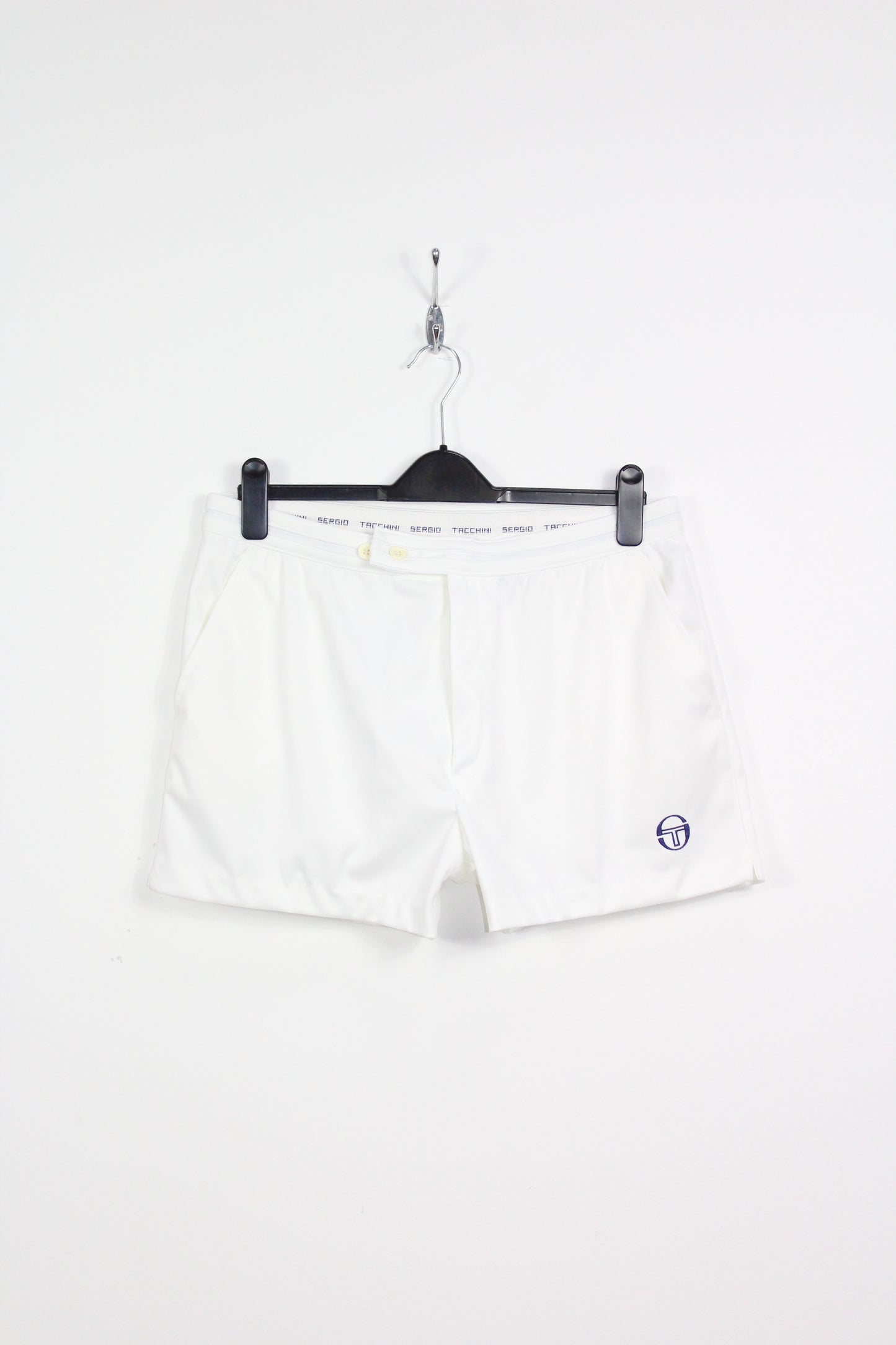 SERGIO TACCHINI 80'S VINTAGE DYER THE BUSINESS TENNIS SHORTS LARGE