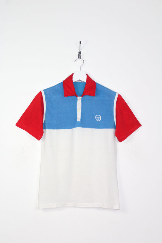 SERGIO TACCHINI 70'S VINTAGE TENNIS POLO SHIRT SMALL