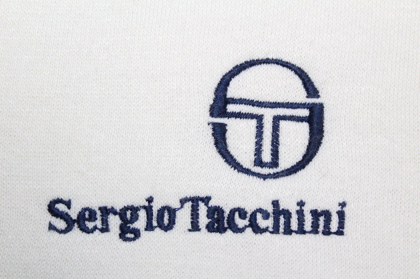 SERGIO TACCHINI 90'S VINTAGE SAMPRAS TENNIS SLEEVELESS SWEATSHIRT LARGE