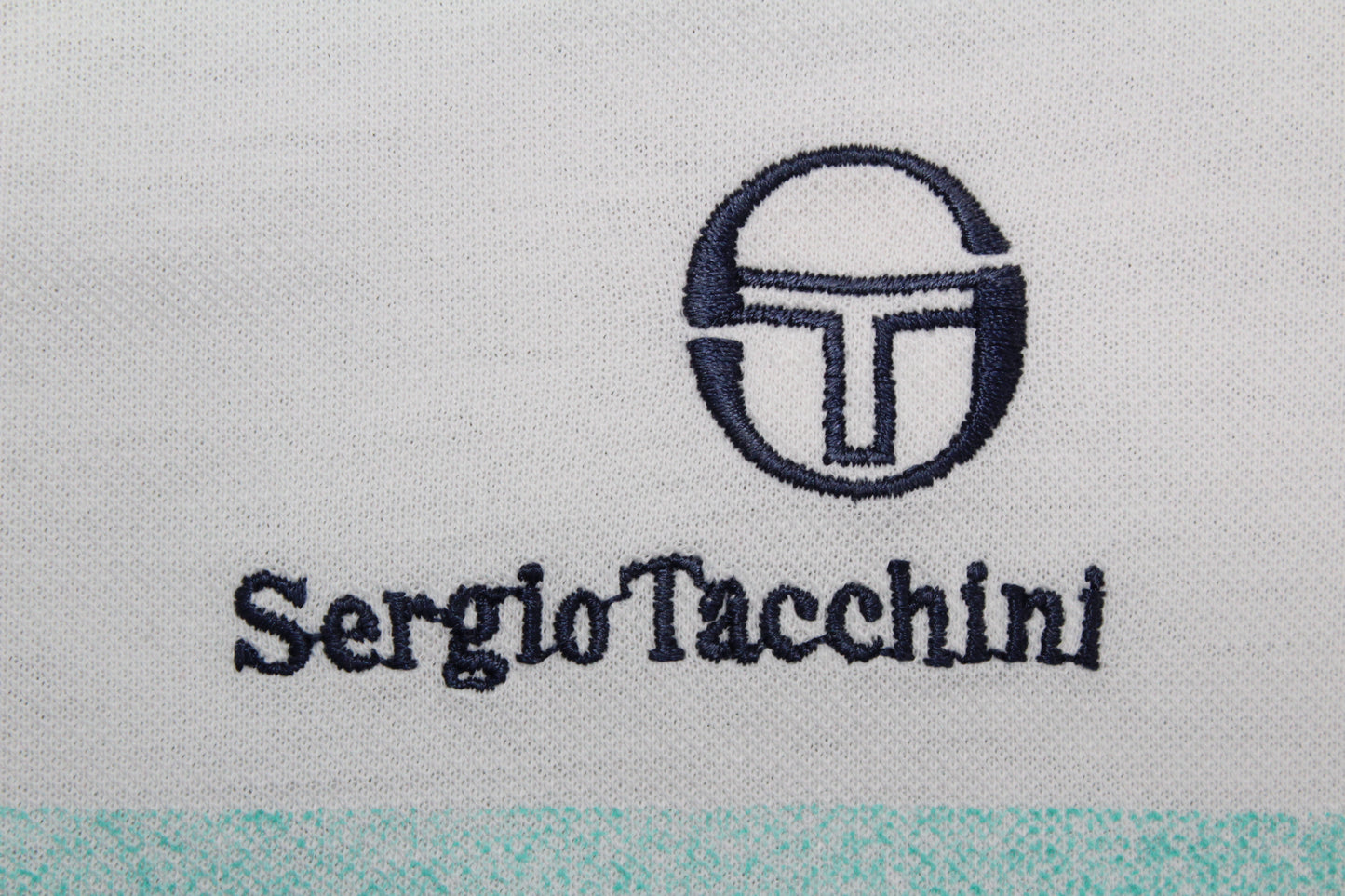 SERGIO TACCHINI 90'S VINTAGE TENNIS POLO SHIRT LARGE