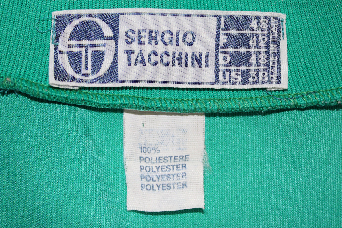 SERGIO TACCHINI OG 80'S VINTAGE JOHN MCENROE STAR TRACKSUIT TOP JACKET MEDIUM