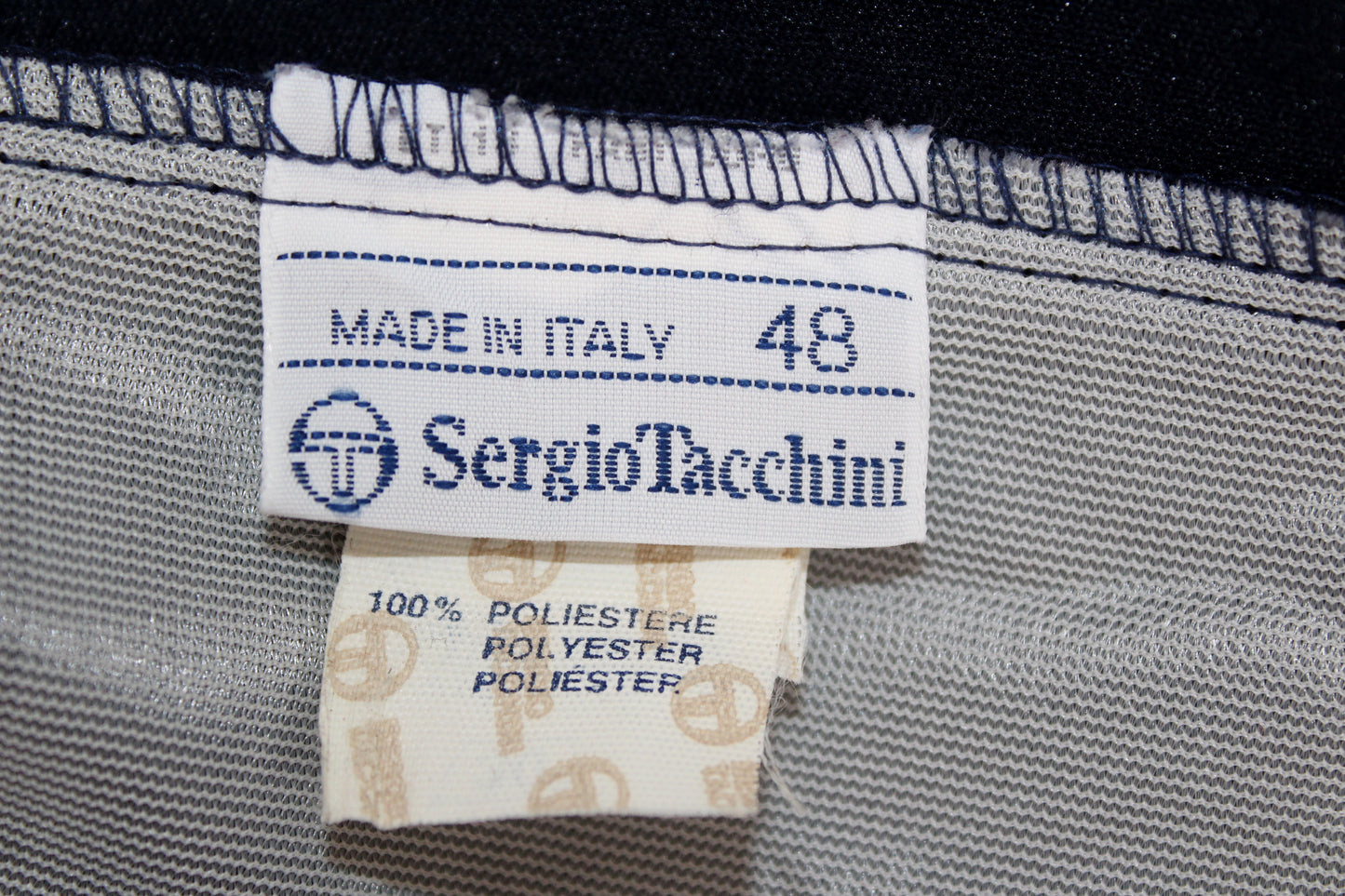 SERGIO TACCHINI 80'S VINTAGE DYER THE BUSINESS TENNIS SHORTS MEDIUM
