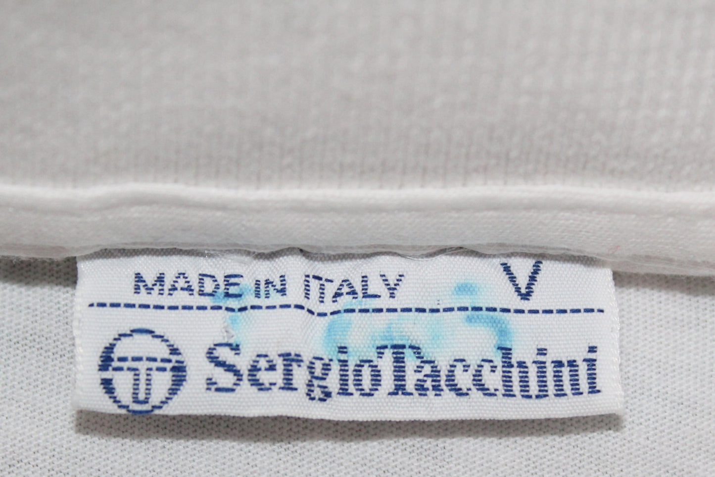 SERGIO TACCHINI 80'S VINTAGE TENNIS POLO SHIRT MEDIUM (WOMEN'S)