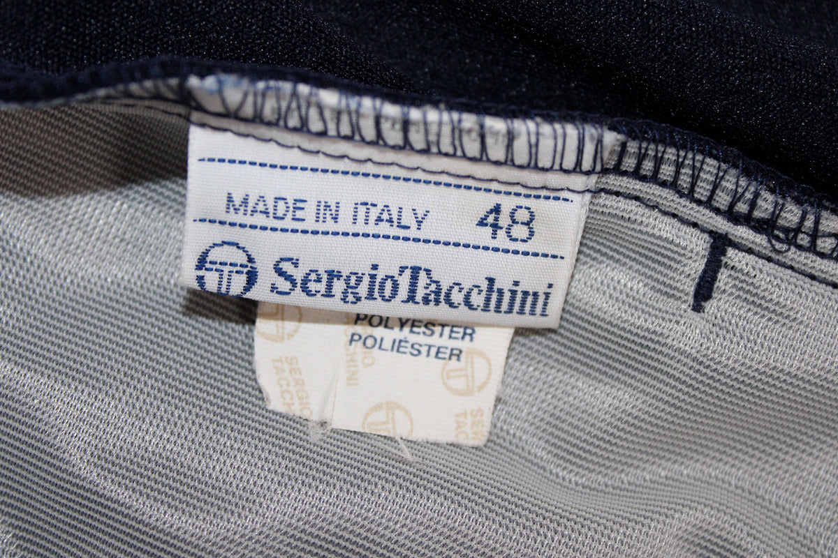 SERGIO TACCHINI 80'S VINTAGE DYER THE BUSINESS TENNIS SHORTS MEDIUM