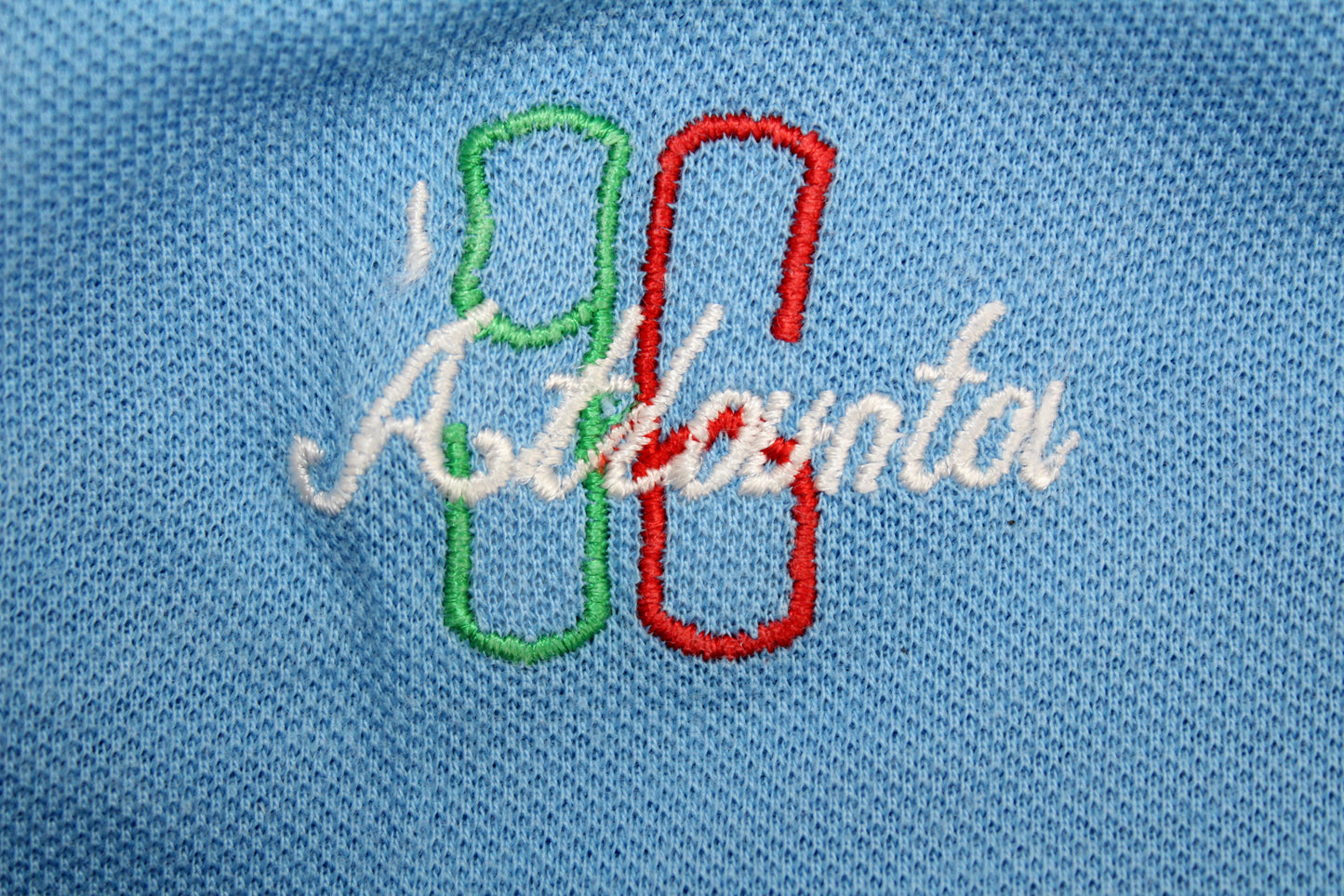 SERGIO TACCHINI VINTAGE TEAM ITALY ATLANTA 1996 OLYMPIC GAMES TENNIS POLO SHIRT SMALL