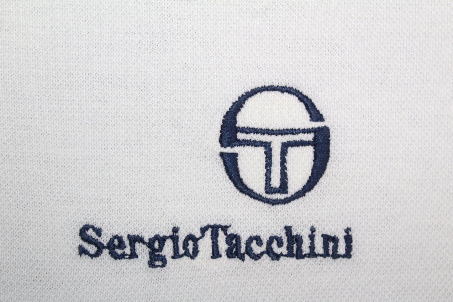 SERGIO TACCHINI 90'S VINTAGE SAMPRAS FRENCH OPEN 1992 TENNIS POLO SHIRT LARGE