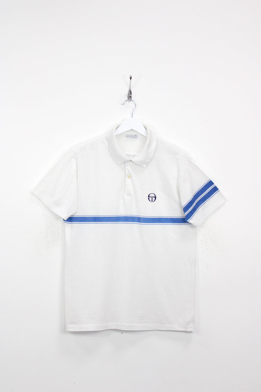 SERGIO TACCHINI 80'S VINTAGE MCENROE YOUNG LINE TENNIS POLO SHIRT MEDIUM