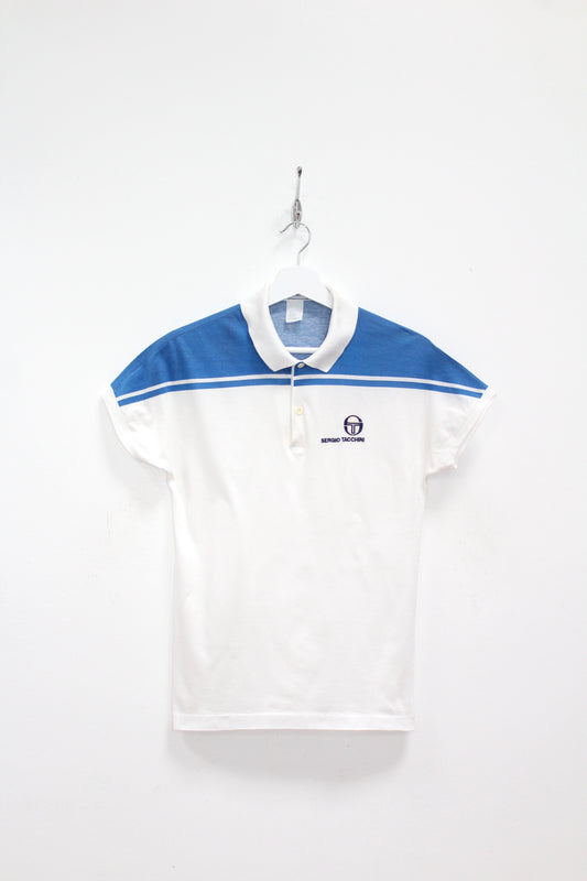 SERGIO TACCHINI VINTAGE MCENROE YOUNG LINE 1981 TENNIS POLO SHIRT SMALL