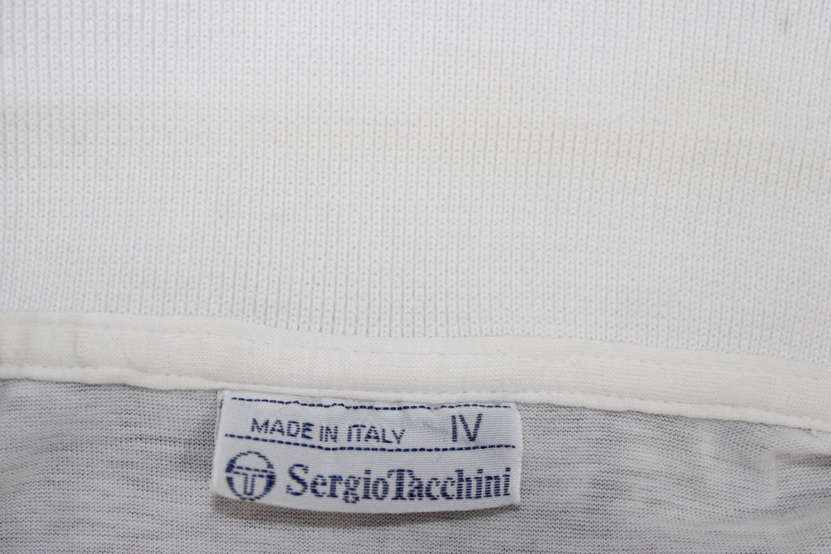 SERGIO TACCHINI 80'S VINTAGE MCENROE YOUNG LINE TENNIS POLO SHIRT MEDIUM